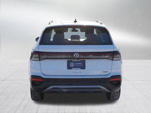 Pure White 2025 Volkswagen Taos 1.5T S