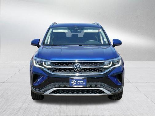 Dusk Blue Metallic 2022 Volkswagen Taos 1.5T SEL