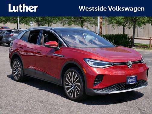 Aurora Red Metallic w/Black Roof 2023 Volkswagen ID.4 Pro S Plus