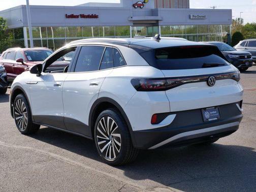 Opal White w/Black Roof 2023 Volkswagen ID.4 Pro S Plus