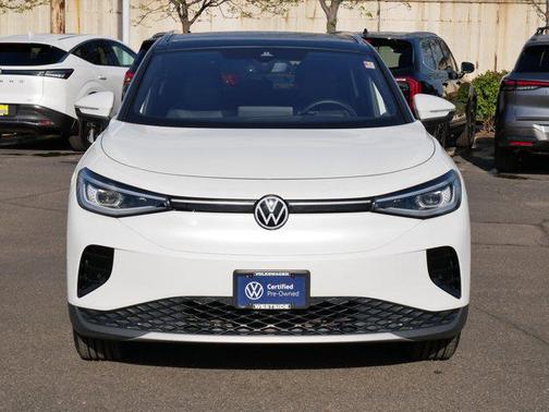 Opal White w/Black Roof 2023 Volkswagen ID.4 Pro S Plus
