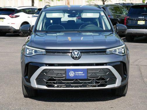 Platinum Gray Metallic 2025 Volkswagen Taos 1.5T S