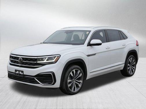 Opal White Pearl 2023 Volkswagen Atlas Cross Sport 3.6L V6 SEL Premium R-Line