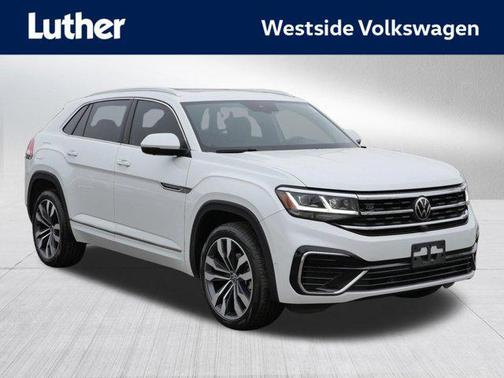 Opal White Pearl 2023 Volkswagen Atlas Cross Sport 3.6L V6 SEL Premium R-Line