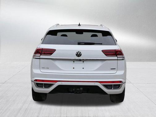 Opal White Pearl 2023 Volkswagen Atlas Cross Sport 3.6L V6 SEL Premium R-Line