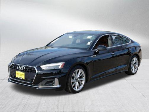Brilliant Black 2022 Audi A5 Sportback Premium Plus