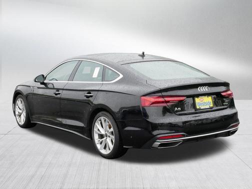 Brilliant Black 2022 Audi A5 Sportback Premium Plus