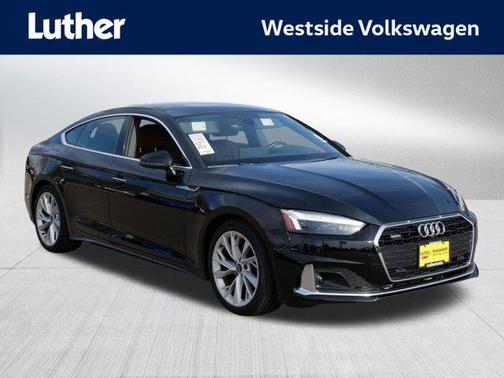 Brilliant Black 2022 Audi A5 Sportback Premium Plus