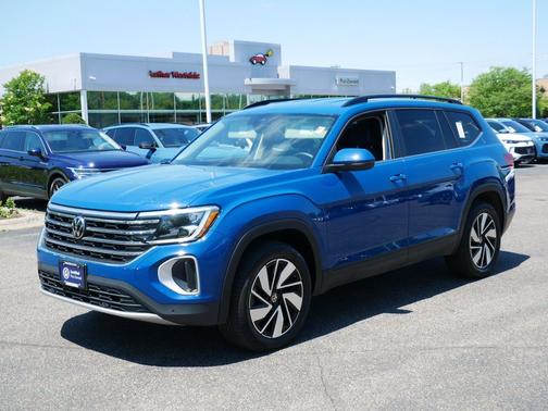 Mountain Lake Blue Metallic 2026 Volkswagen Atlas 2.0T SE w/Technology 4MOTION