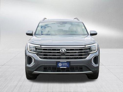 Platinum Gray Metallic 2024 Volkswagen Atlas 2.0T SE w/Technology 4MOTION