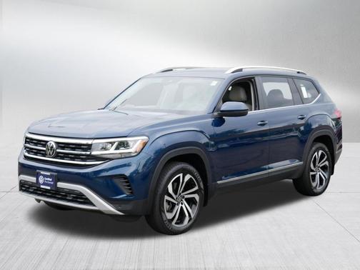 Tourmaline Blue Metallic 2023 Volkswagen Atlas 3.6L SEL