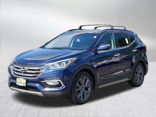 Nightfall Blue 2018 Hyundai Santa Fe Sport 2.0L Turbo Ultimate