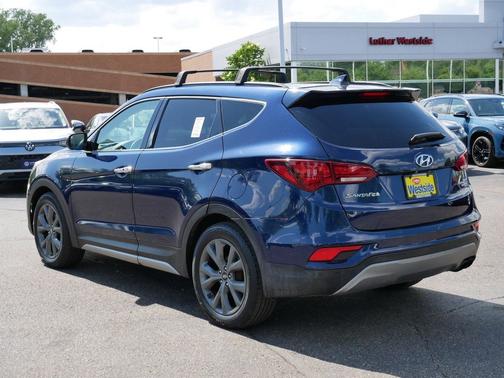 Nightfall Blue 2018 Hyundai Santa Fe Sport 2.0L Turbo Ultimate