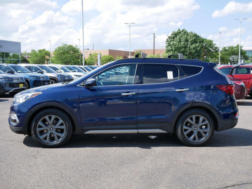 Nightfall Blue 2018 Hyundai Santa Fe Sport 2.0L Turbo Ultimate