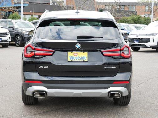 Black Sapphire Metallic 2024 BMW X3 xDrive30i