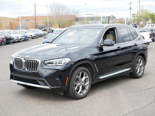 Black Sapphire Metallic 2024 BMW X3 xDrive30i