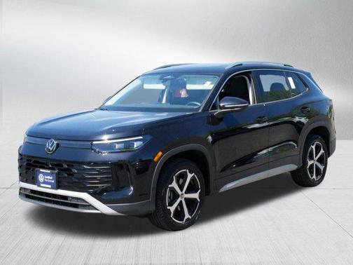 Deep Black Pearl 2025 Volkswagen Tiguan 2.0T SE 4MOTION