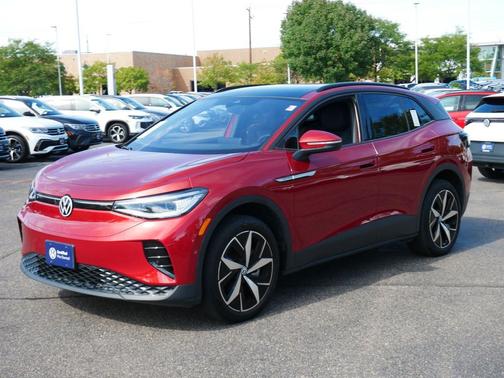 Aurora Red Metallic 2024 Volkswagen ID.4 AWD Pro S