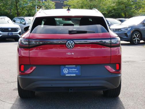 Aurora Red Metallic 2024 Volkswagen ID.4 AWD Pro S