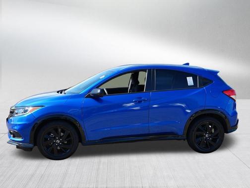 Aegean Blue Metallic 2021 Honda HR-V AWD Sport