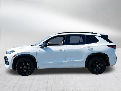 Opal White Pearl 2025 Volkswagen Tiguan 2.0T SE R-Line Black 4MOTION