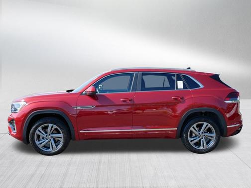 Aurora Red Metallic 2024 Volkswagen Atlas Cross Sport 2.0T SEL