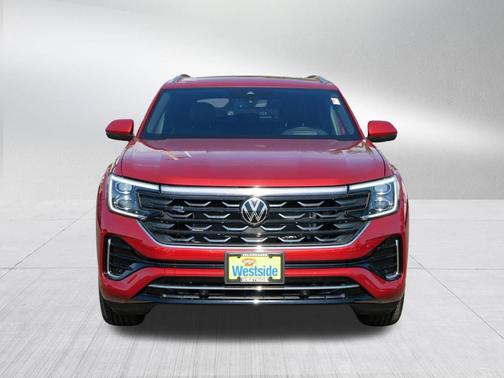 Aurora Red Metallic 2024 Volkswagen Atlas Cross Sport 2.0T SEL