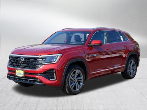 Aurora Red Metallic 2024 Volkswagen Atlas Cross Sport 2.0T SEL