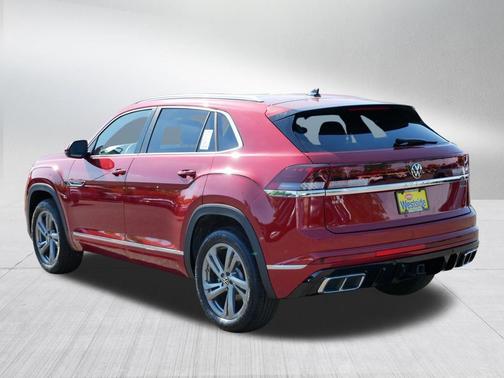 Aurora Red Metallic 2024 Volkswagen Atlas Cross Sport 2.0T SEL