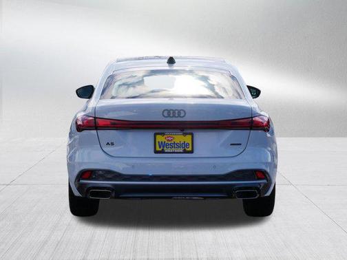 Glacier White Metallic 2025 Audi A5 Prestige TFSI quattro S tronic