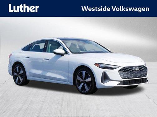 Glacier White Metallic 2025 Audi A5 Prestige TFSI quattro S tronic