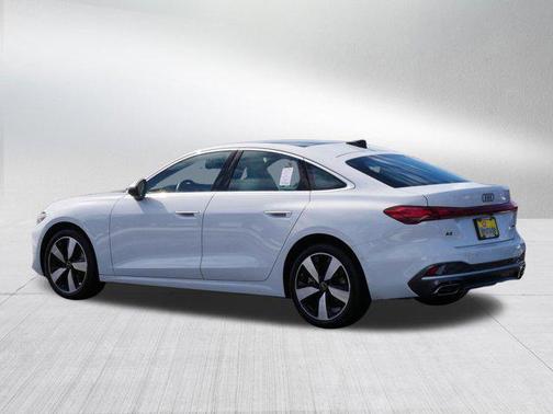 Glacier White Metallic 2025 Audi A5 Prestige TFSI quattro S tronic