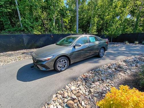 Amazon Gray 2026 Hyundai ELANTRA HEV Blue