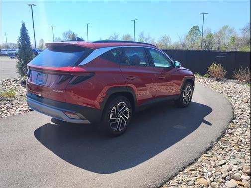 Red 2026 Hyundai TUCSON Hybrid Limited