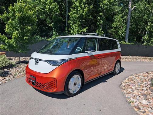 Energetic Orange W/White Upper 2025 Volkswagen ID. Buzz Pro S Plus 4MOTION
