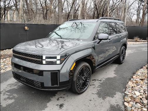 Gray 2026 Hyundai SANTA FE HEV Calligraphy