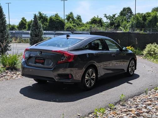 Gray 2018 Honda Civic EX-T