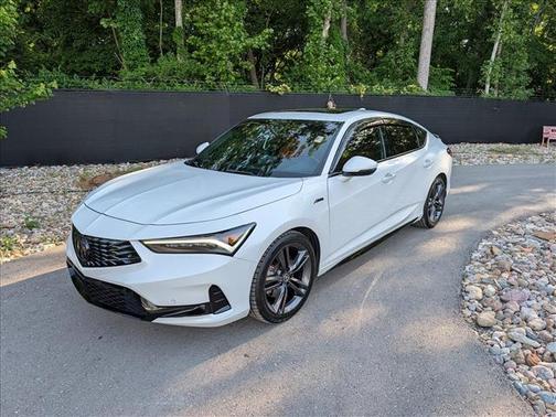 White Pearl 2023 Acura Integra A-Spec Technology