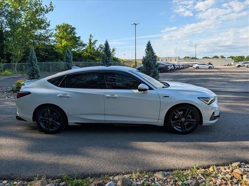 White Pearl 2023 Acura Integra A-Spec Technology