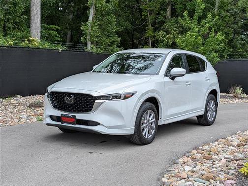 Rhodium White Metallic 2024 Mazda CX-5 Select