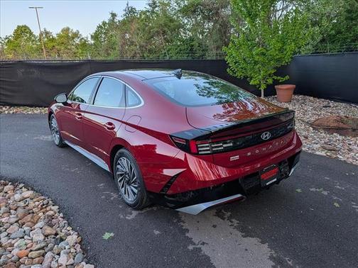 Red 2024 Hyundai SONATA Hybrid Limited