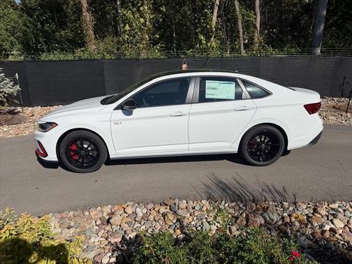 Pure White W/Deep Black Roof 2026 Volkswagen Jetta GLI 2.0T Autobahn