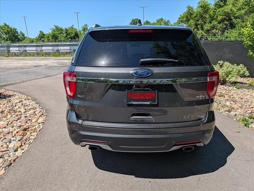 Gray Metallic 2018 Ford Explorer XLT