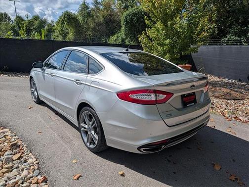 Silver Metallic 2015 Ford Fusion Titanium