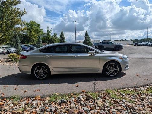 Silver Metallic 2015 Ford Fusion Titanium