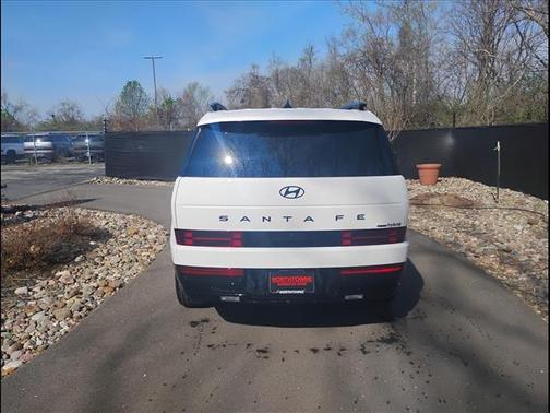 White 2026 Hyundai SANTA FE HEV Calligraphy