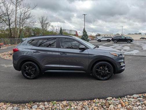 Coliseum Gray 2019 Hyundai TUCSON Night