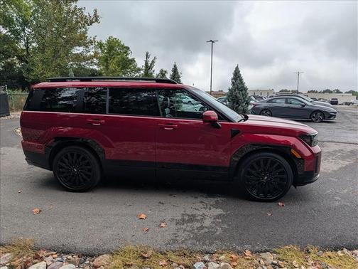 Red 2025 Hyundai SANTA FE Calligraphy