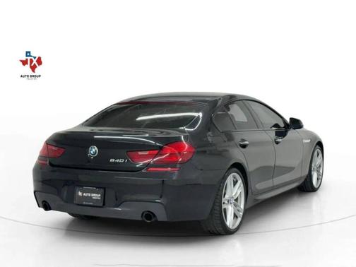 Black 2016 BMW 640 Gran Coupe i