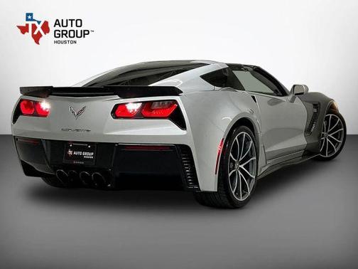 Silver 2017 Chevrolet Corvette Grand Sport